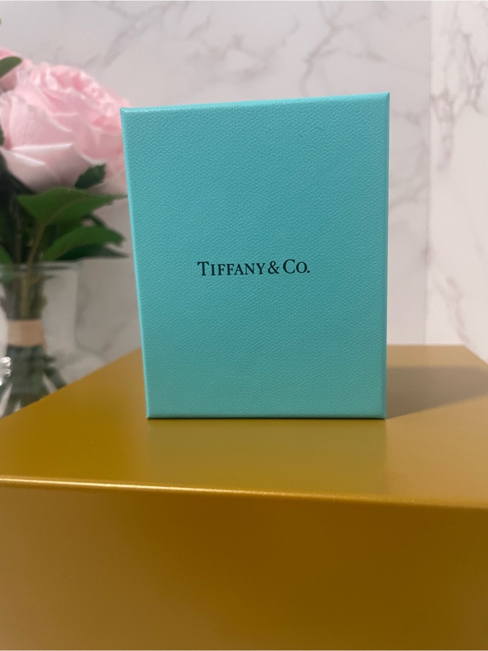 Authentic Tiffany & Co. Small Empty Jewelry Box • Original Store Insert Included